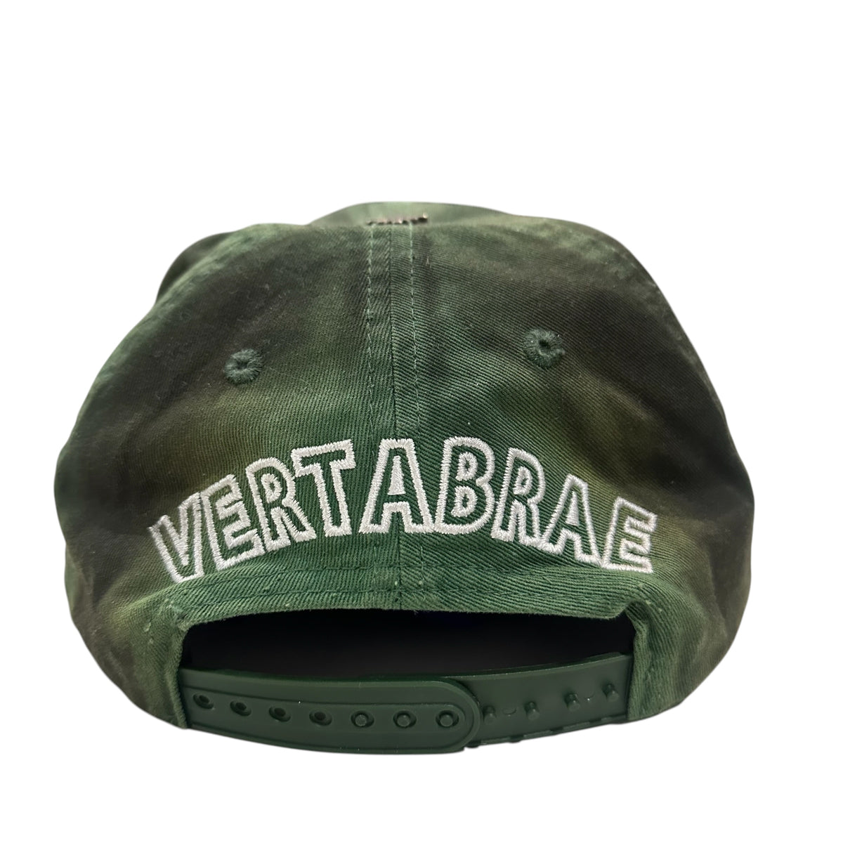 Vertabrae Washed Green Snapback