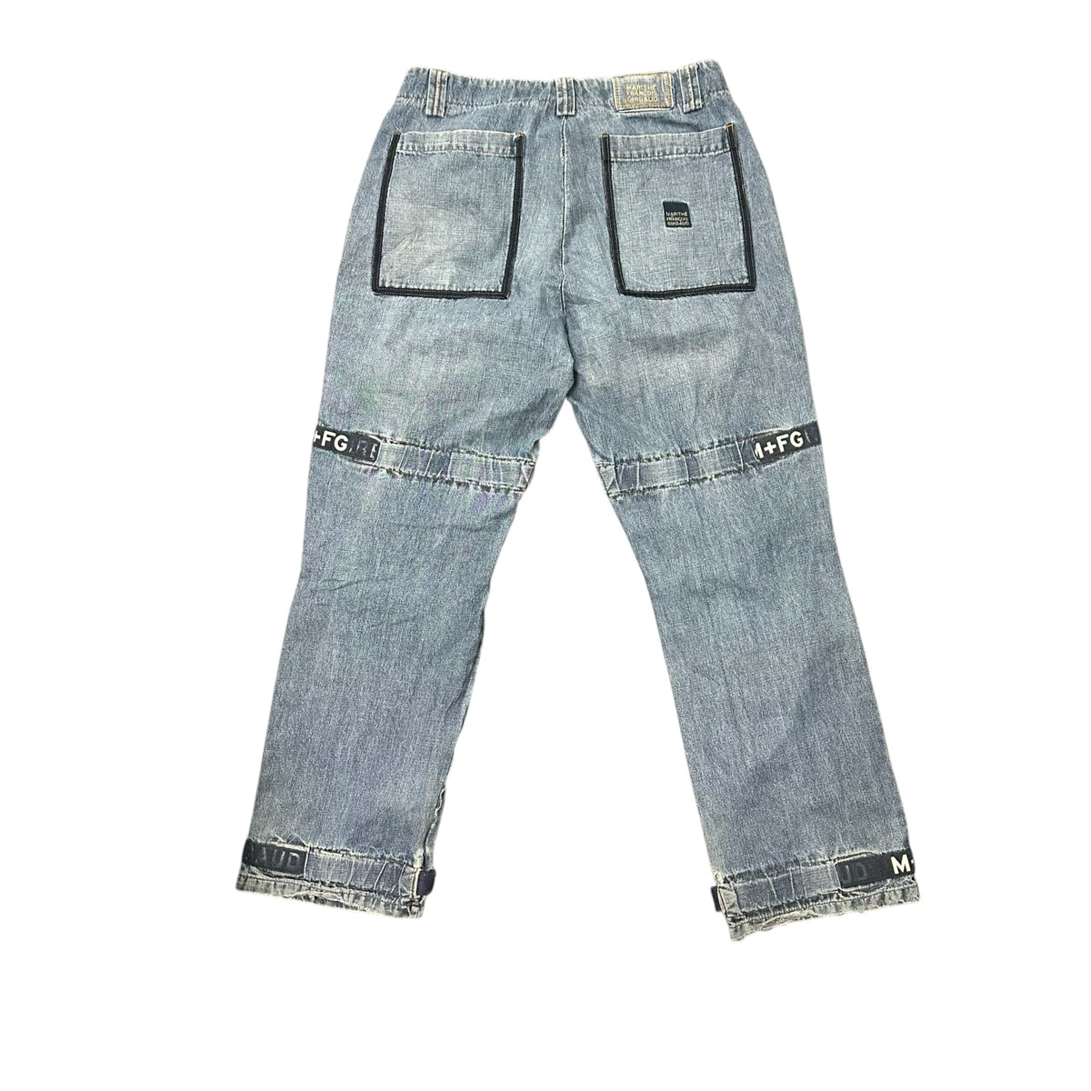 Marithé + François Girbaud Shuttle Baggy Jeans ‘Grey