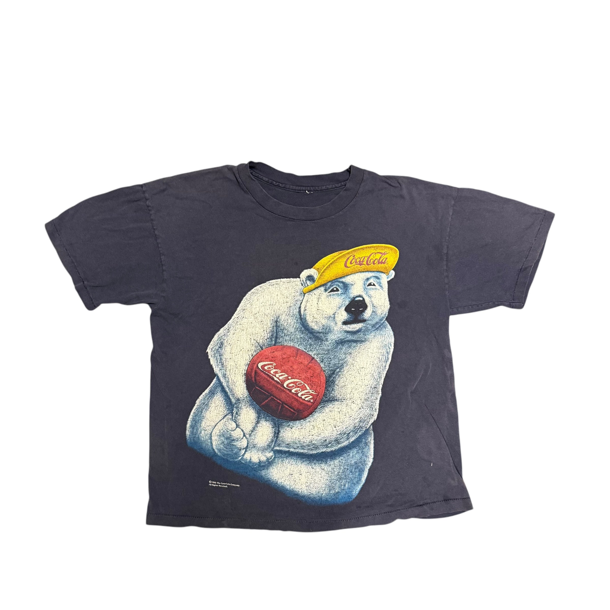 Vintage 1995 Coca-Cola Volleyball Polar Bear Tee