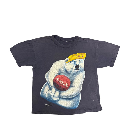 Vintage 1995 Coca-Cola Volleyball Polar Bear Tee