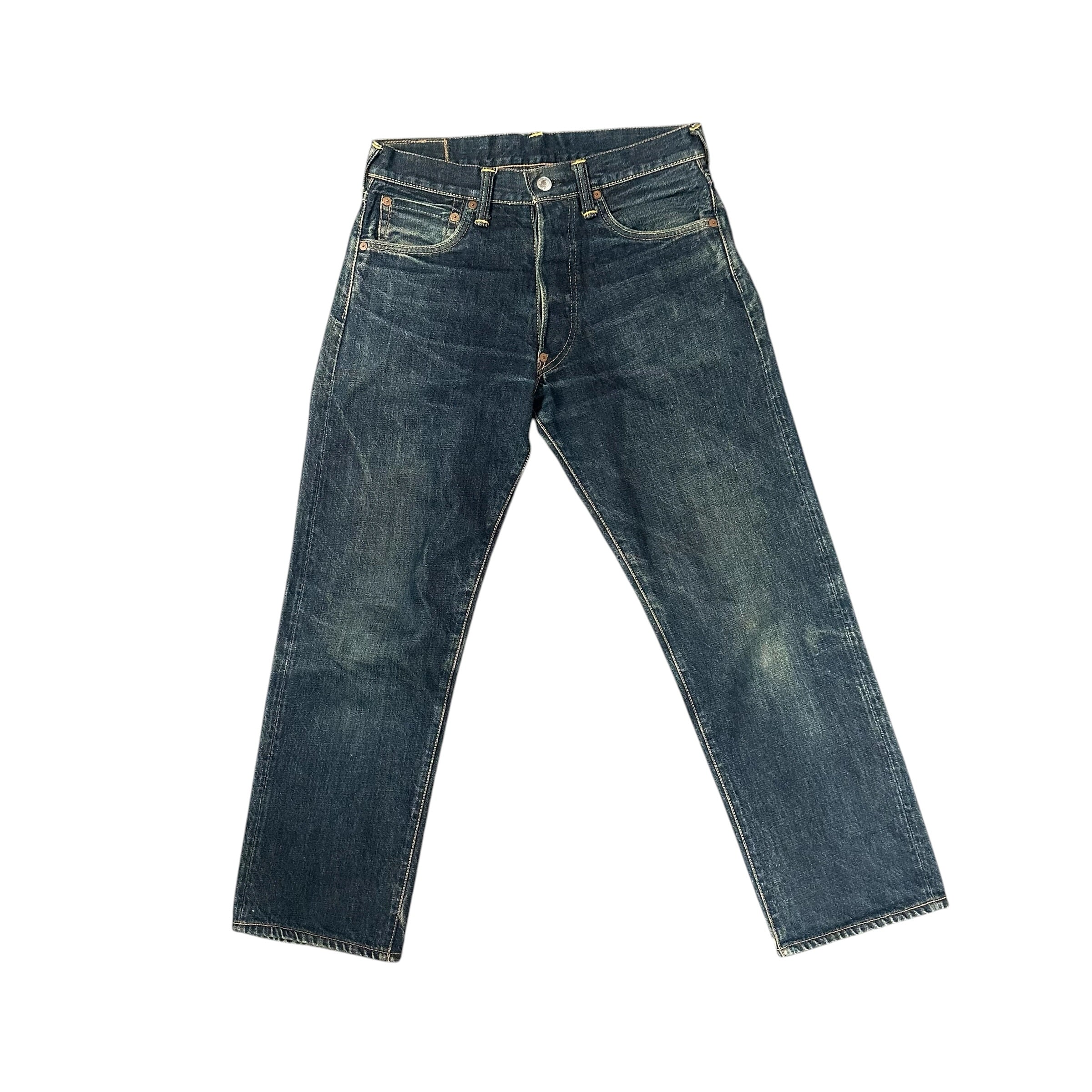 Vintage Evisu Blue/White Jeans