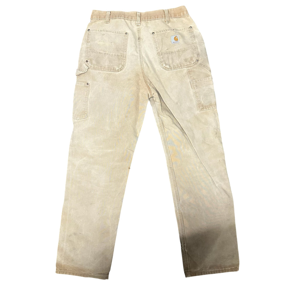Carhartt Blue Stitching Double Knee Khakis
