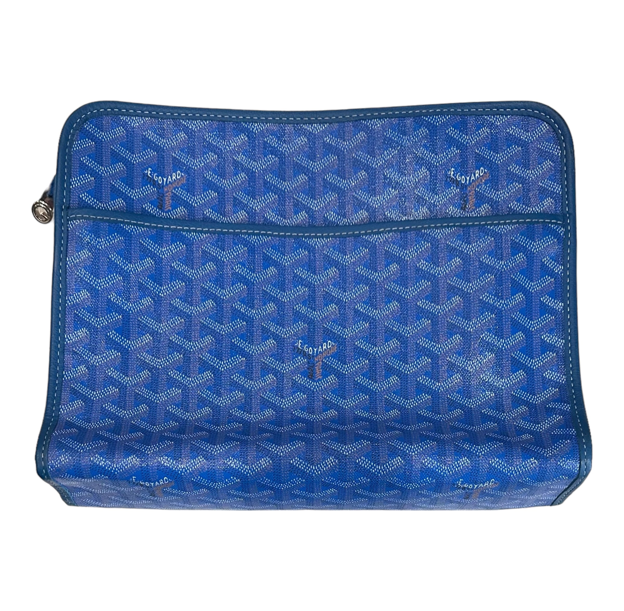 Goyard Blue Toiletry Pouch