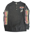 Vintage Black Faded Iron Horse Longsleeve Shirt
