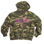 Hidden Seasons Camouflage Bomber Jacket
