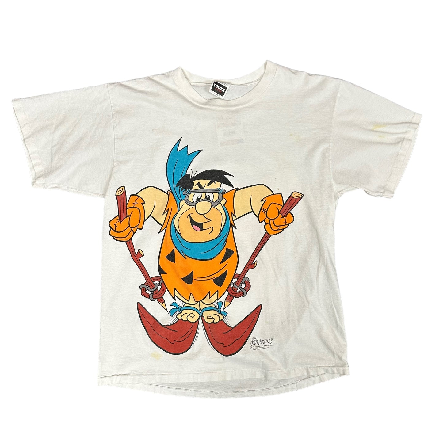 Vintage Fred Flintstone Ski Tee