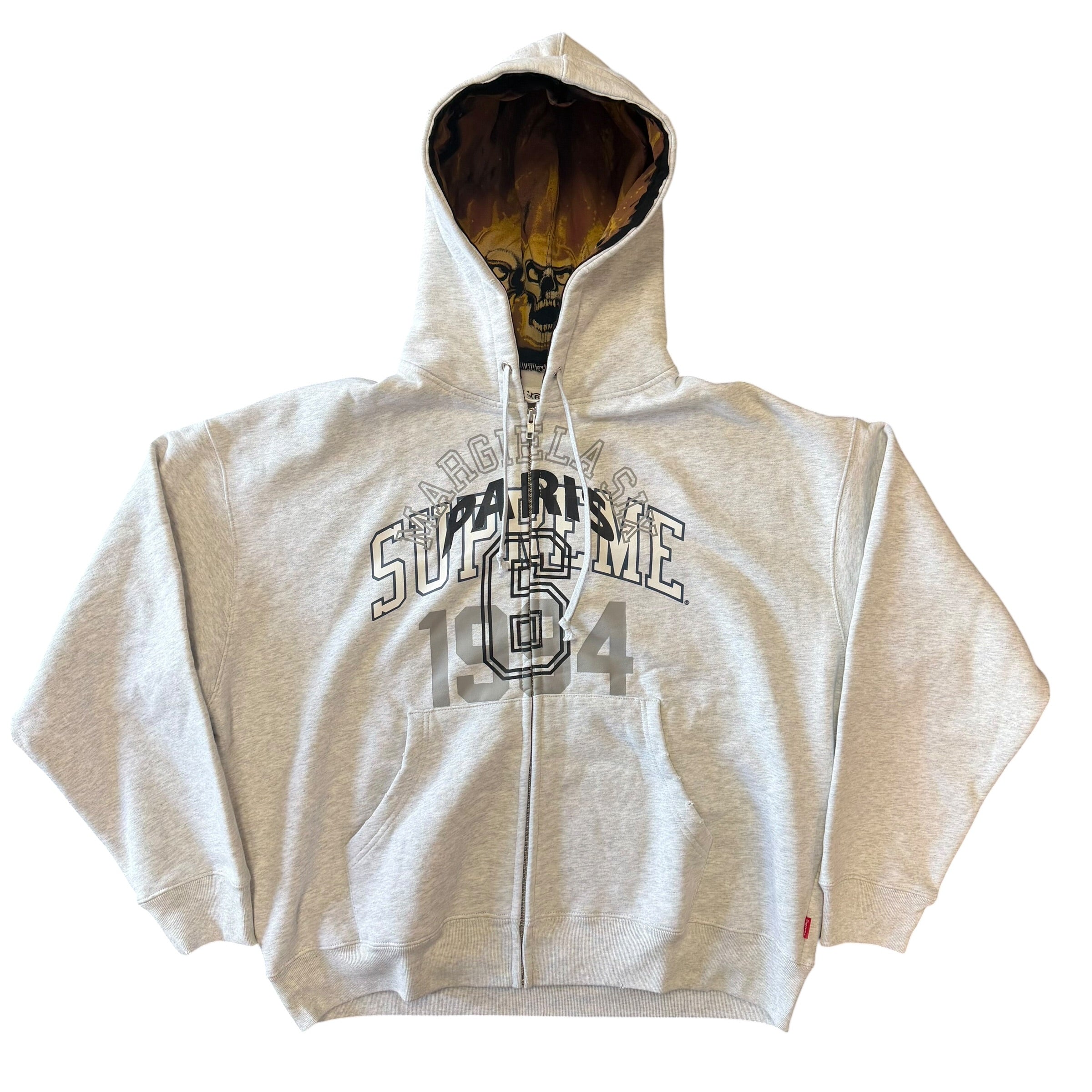 Margiela MM6 x Supreme Zip Hoodie “Grey”