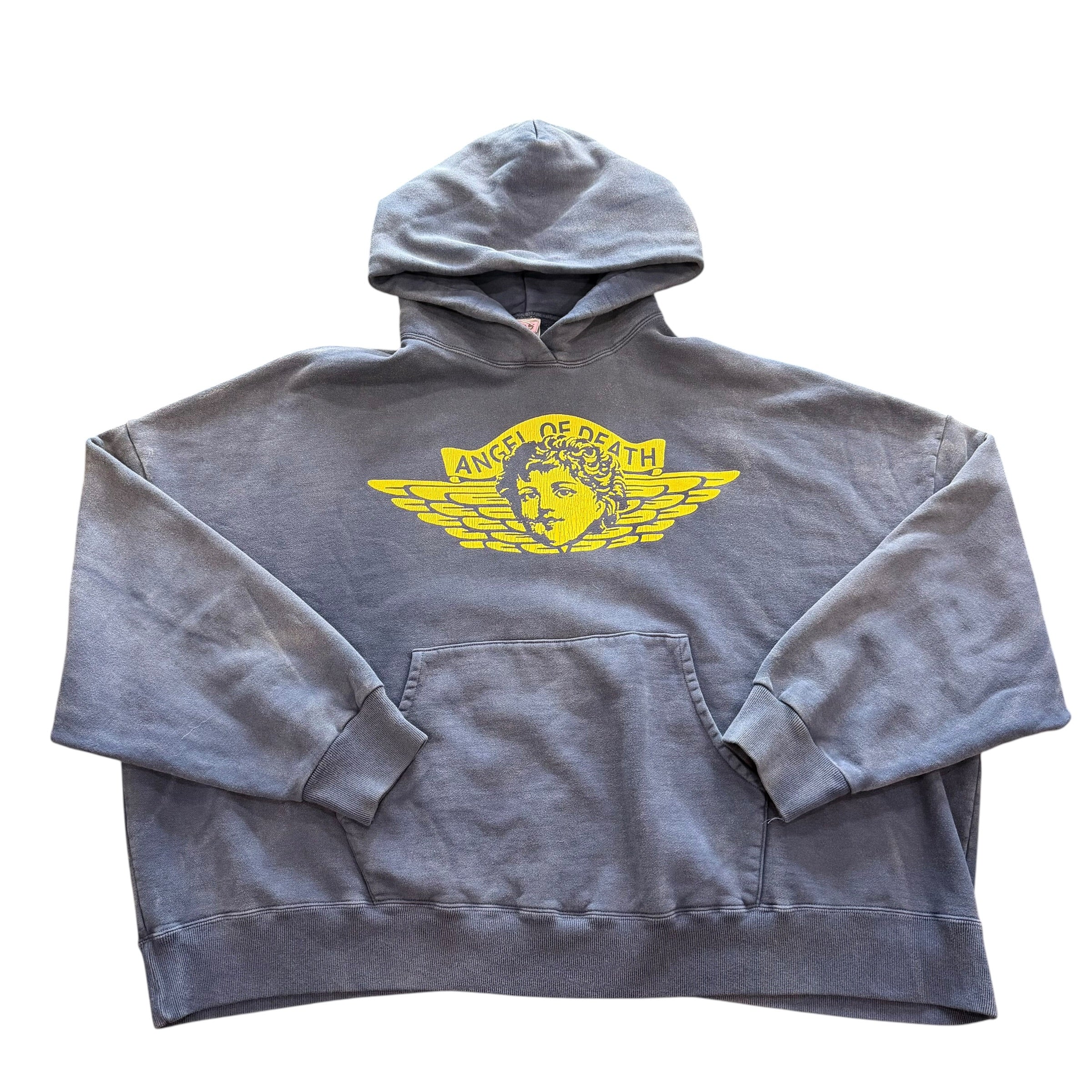 Saint Michael “Angel of Death” Blue Hoodie
