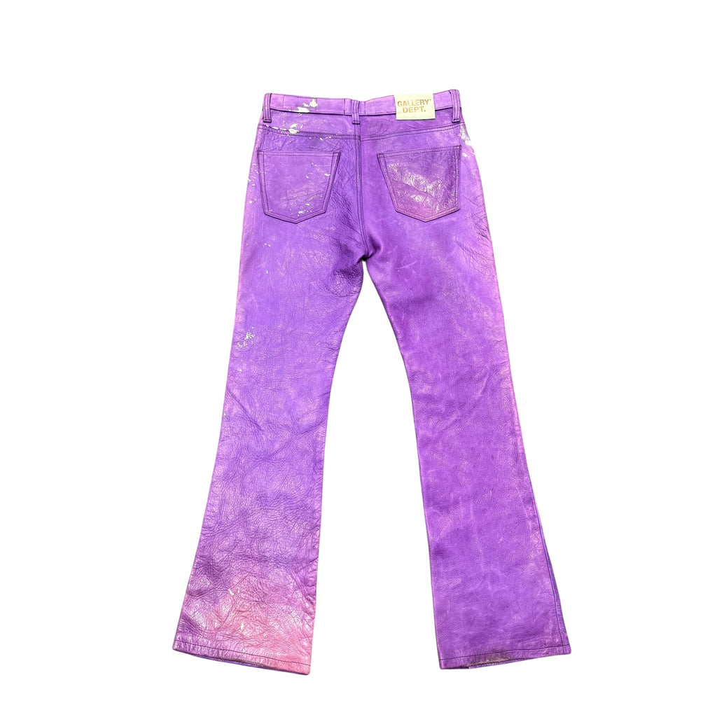 Gallery Dept Leather purple Pants