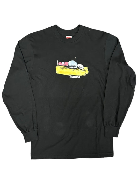 SUPREME COFFIN LONGSLEEVE BLACK (ML2E4S)