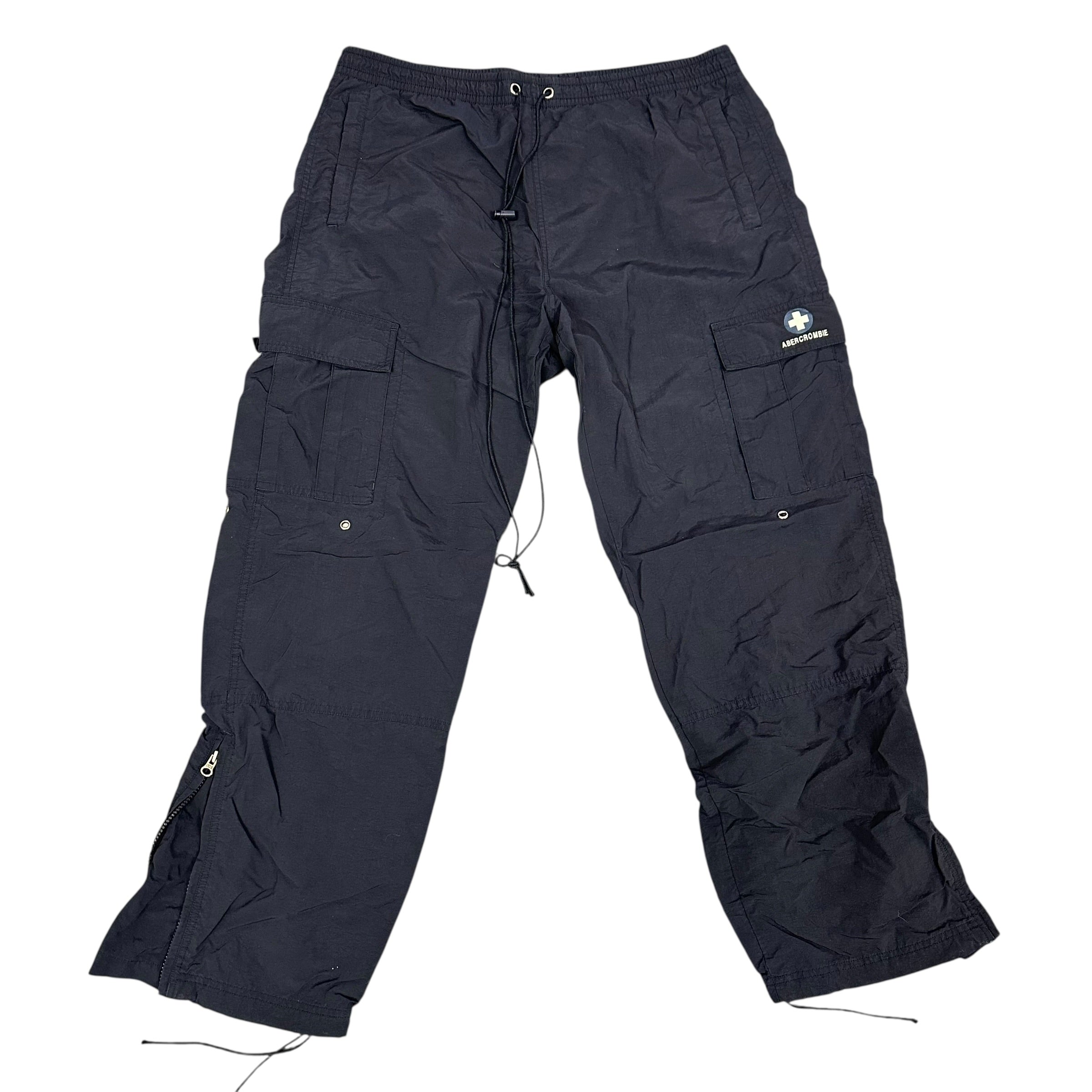 Vintage Abercrombie Navy Insulated Cargo Pants