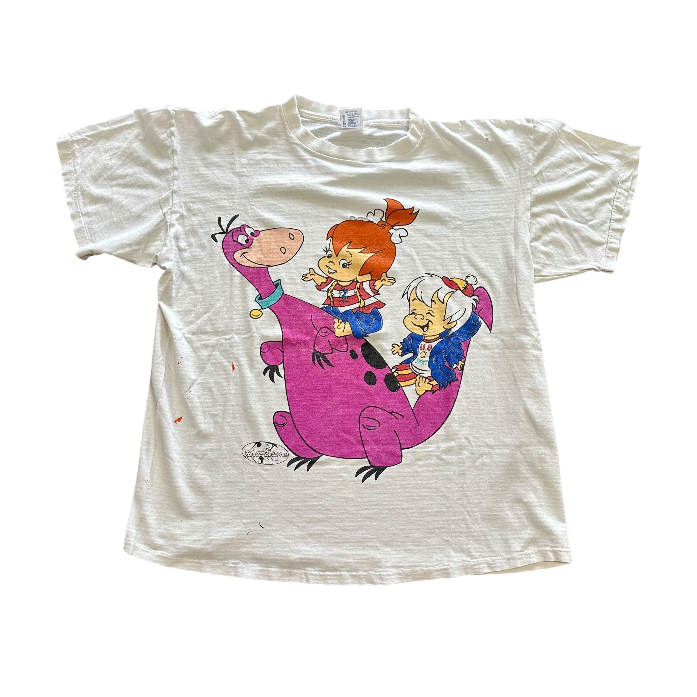 Vintage Flintstones Dino and Kids Tee