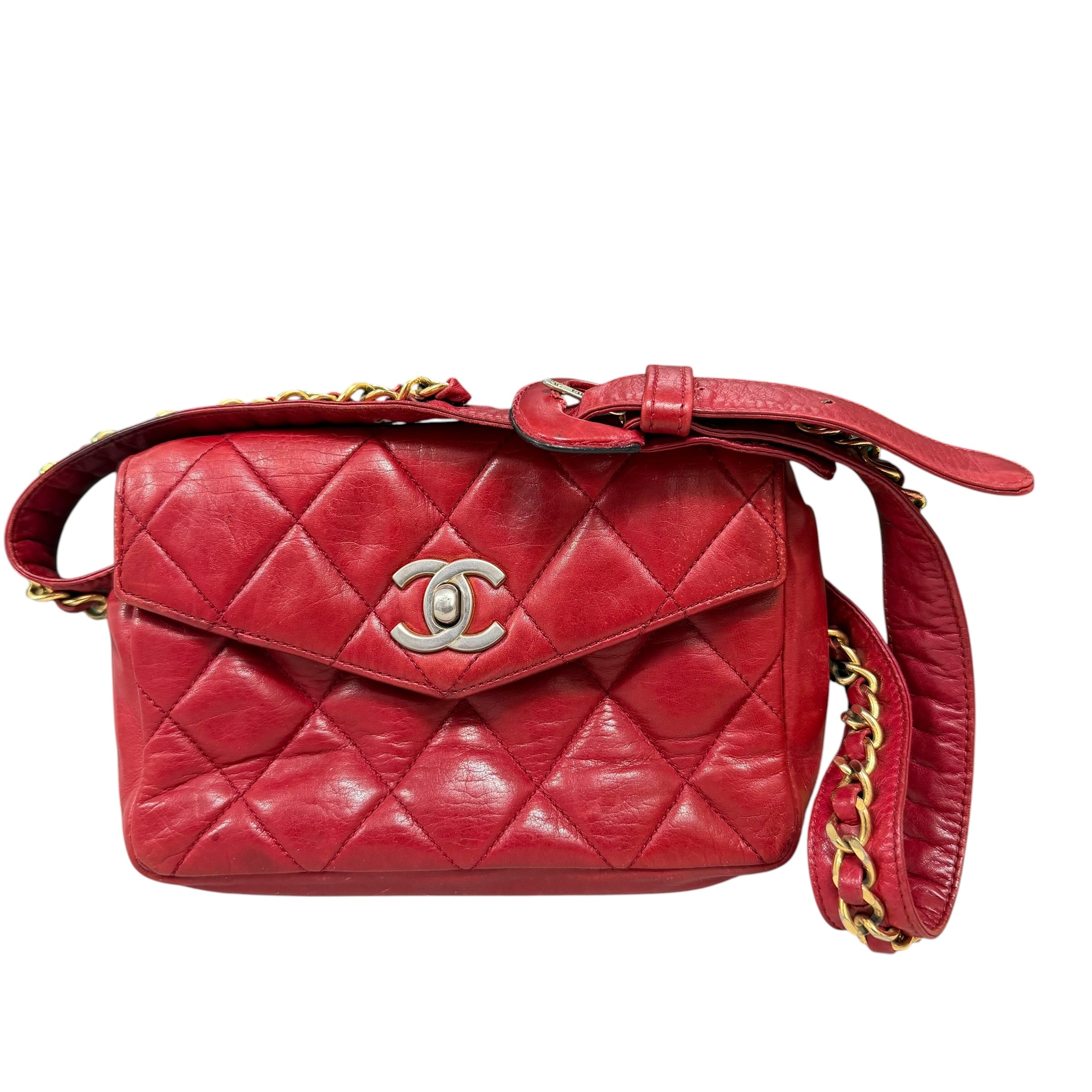 Chanel Quilted Lambskin CC Waist Bag