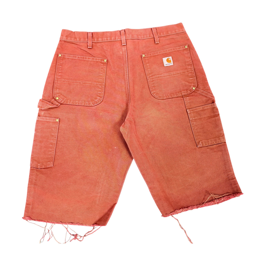 Pink Carhartt Double Knee Shorts(36)