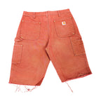 Pink Carhartt Double Knee Shorts(36)