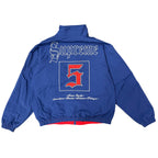 Supreme Old English Blue/Red Track Jacket