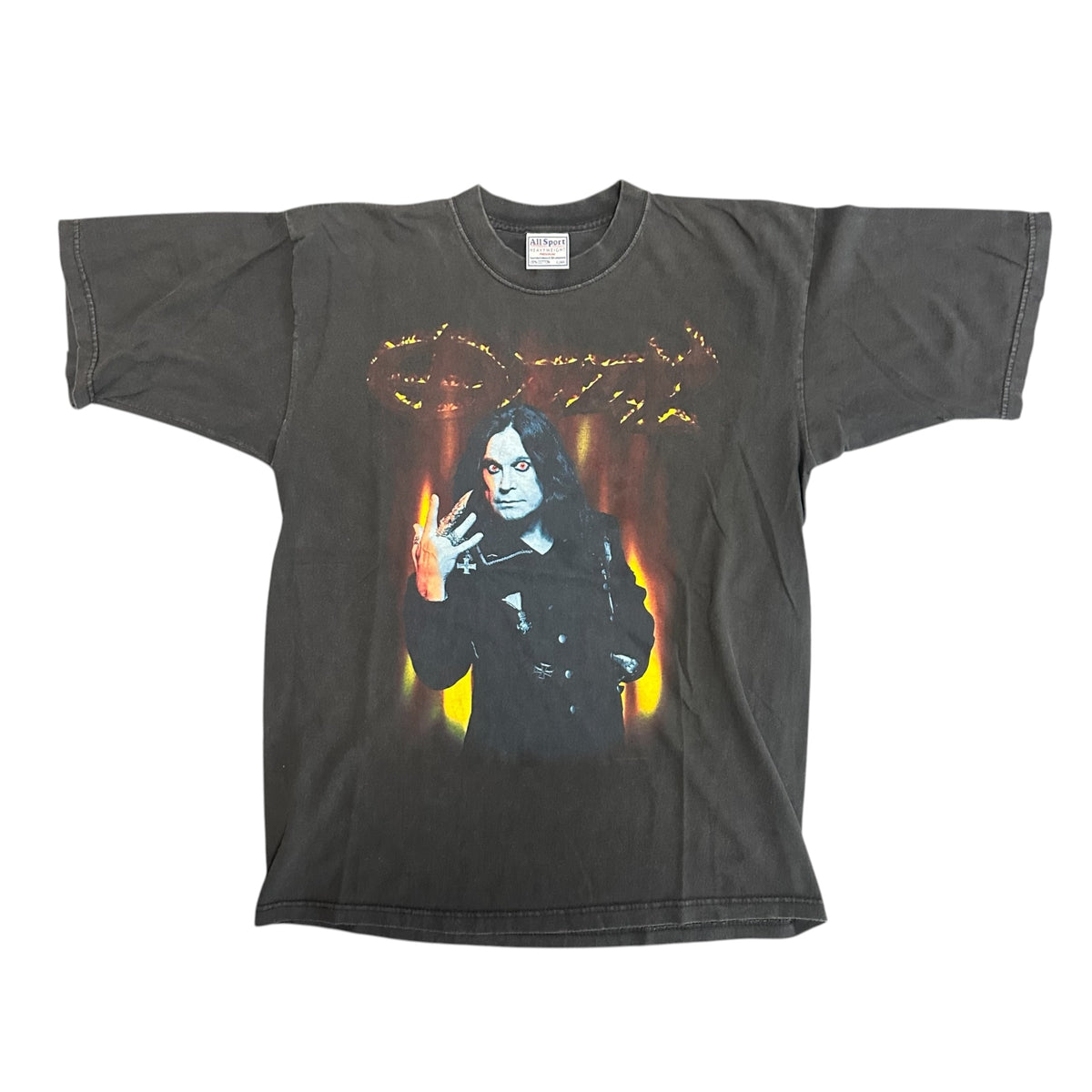 Vintage Black Faded Ozzy Osbourne Shirt