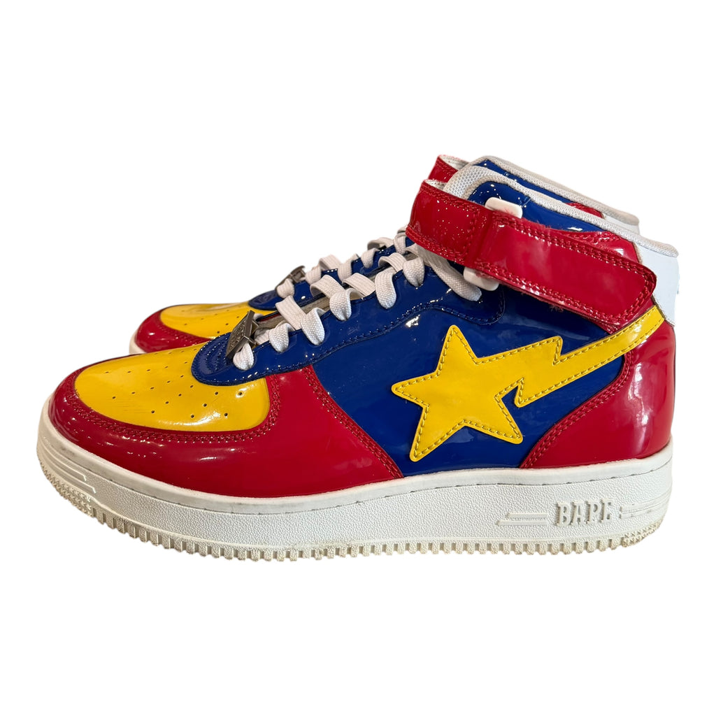 Quarter BATHING APE Bape Sta Mid Top Sneakers (No Box)