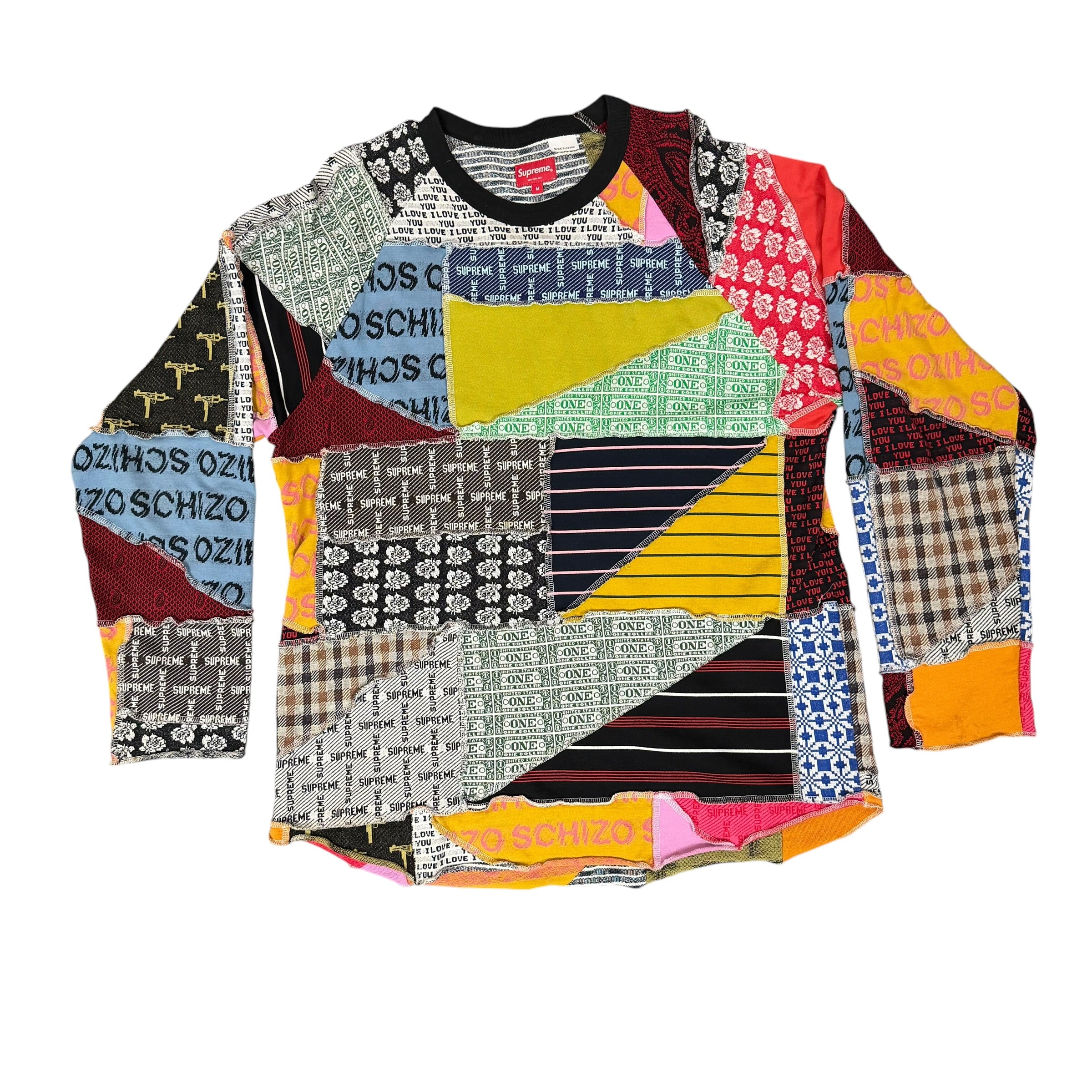 Supreme Patchwork L/S Top