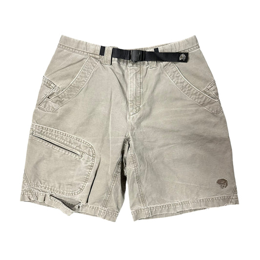 Vintage Khaki Adjustable Shorts