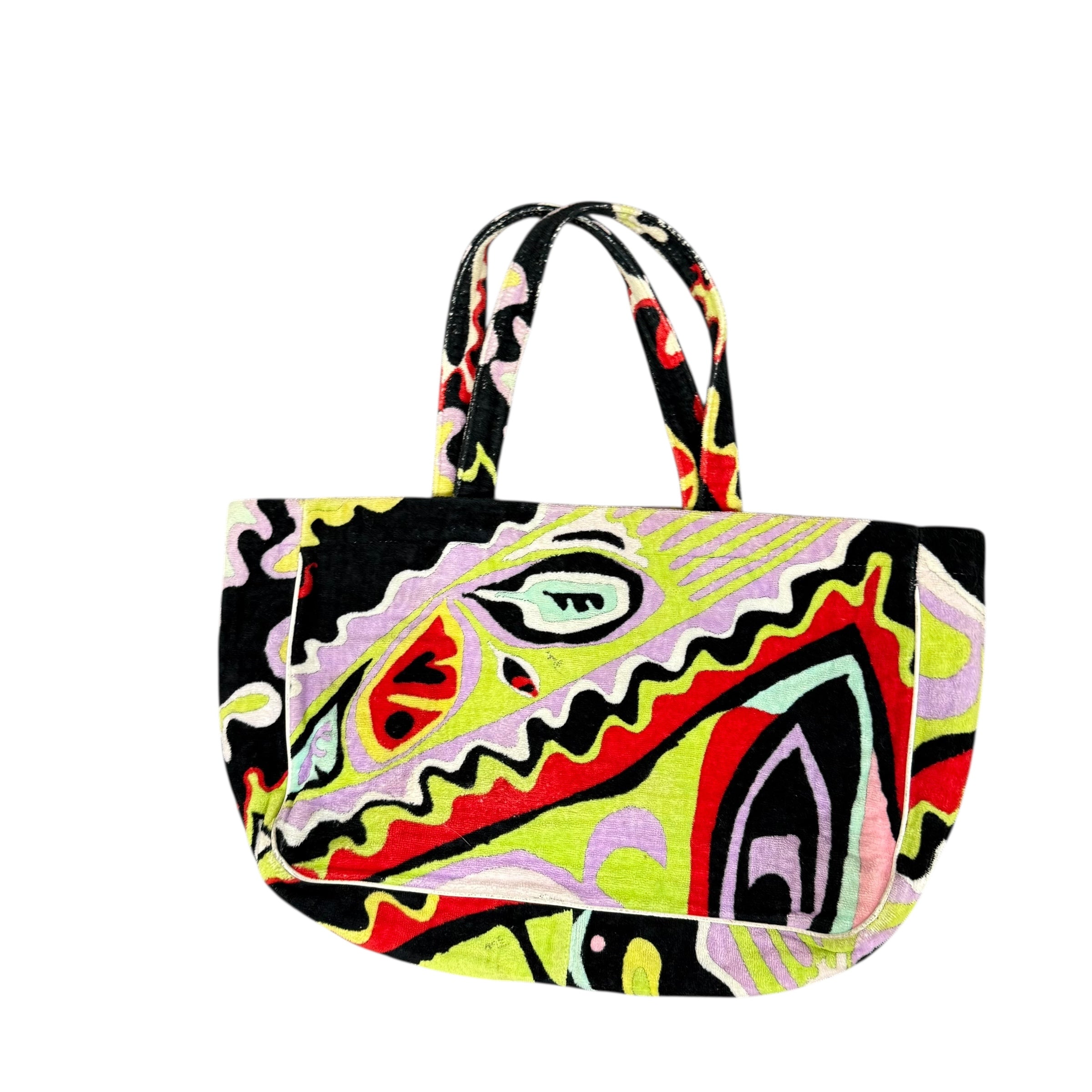 Pucci Emilio Pucci Printed Terry Large Tote