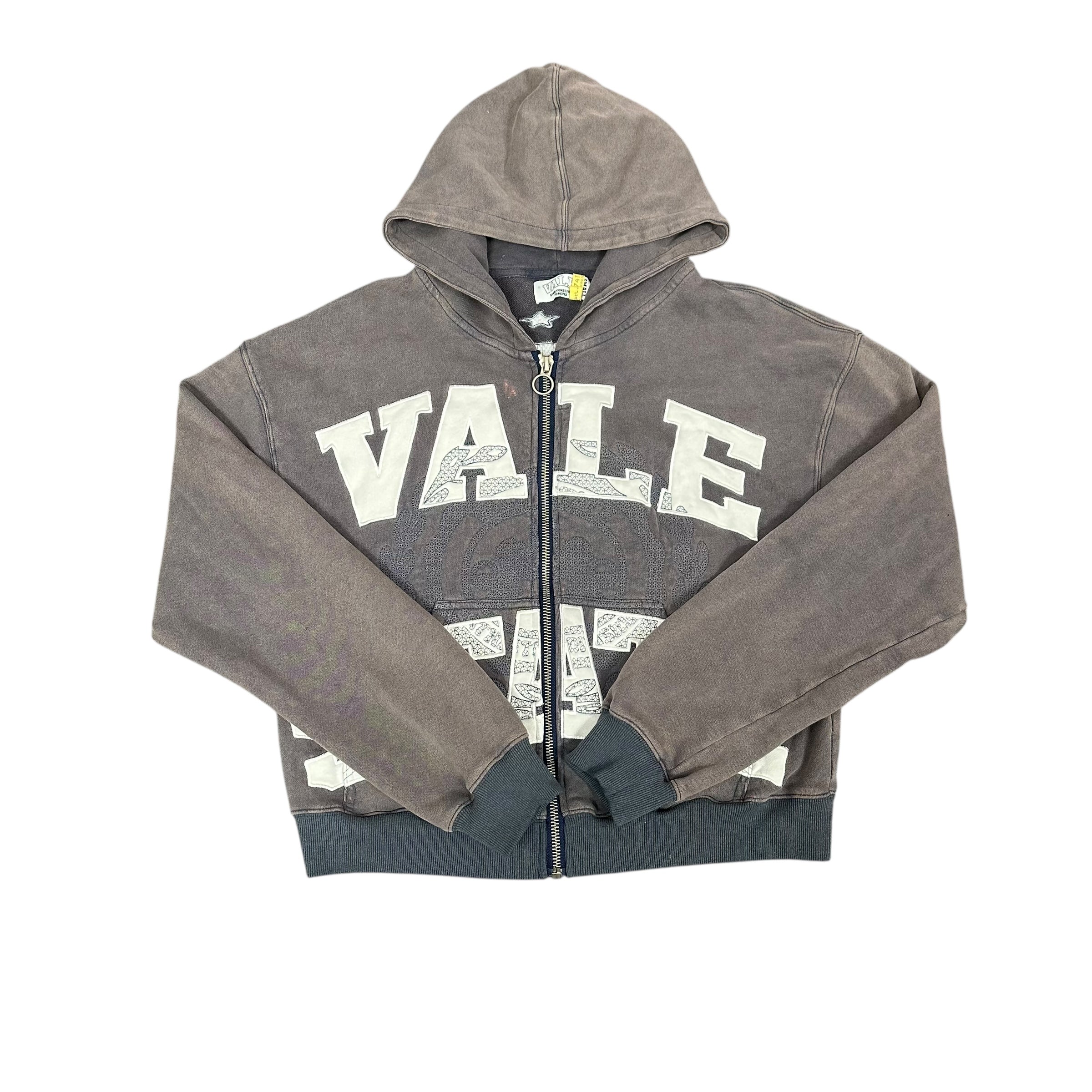 Vale Forever Zip Up Hoodie Gray