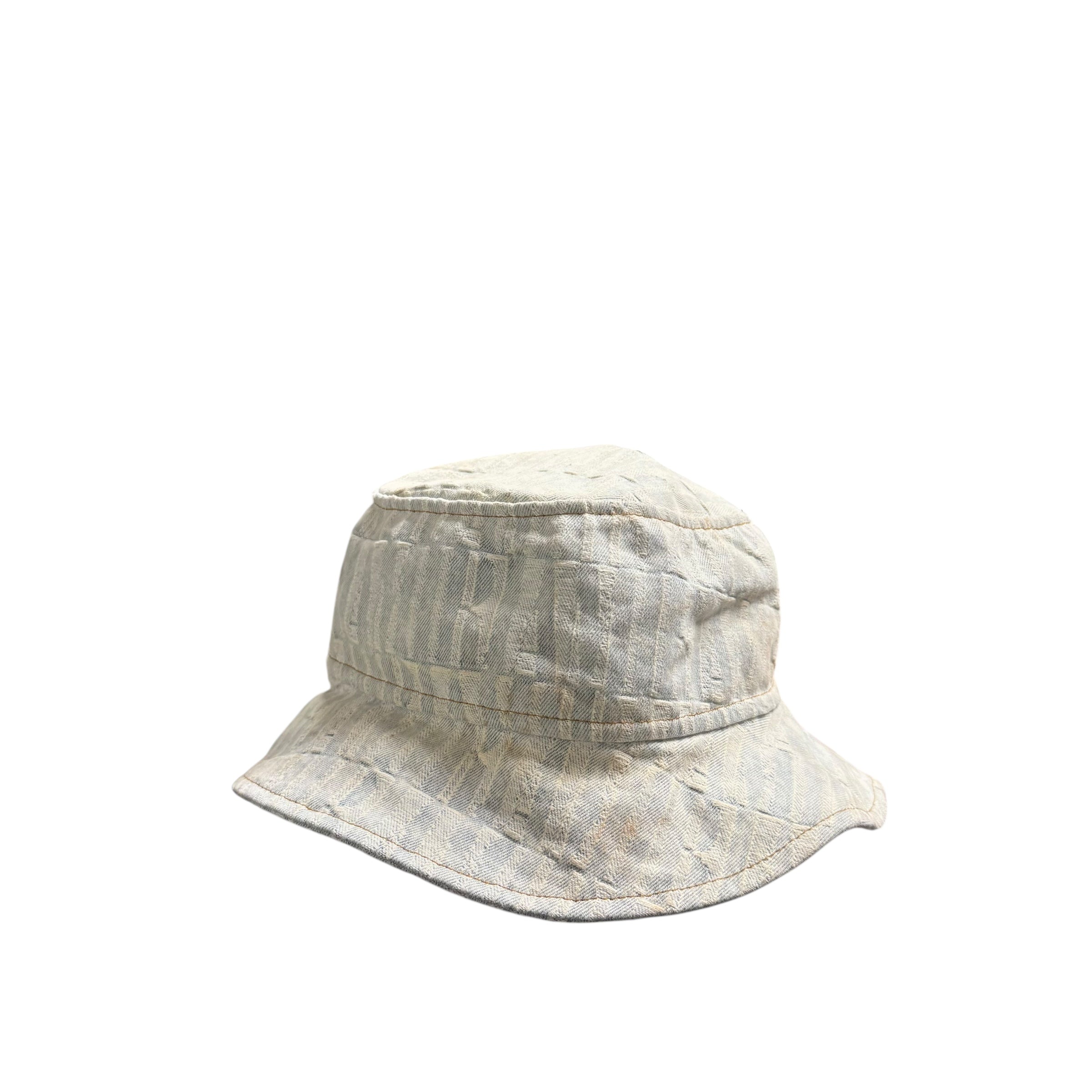 Amiri Repeat Denim Jacquard Bucket Hat