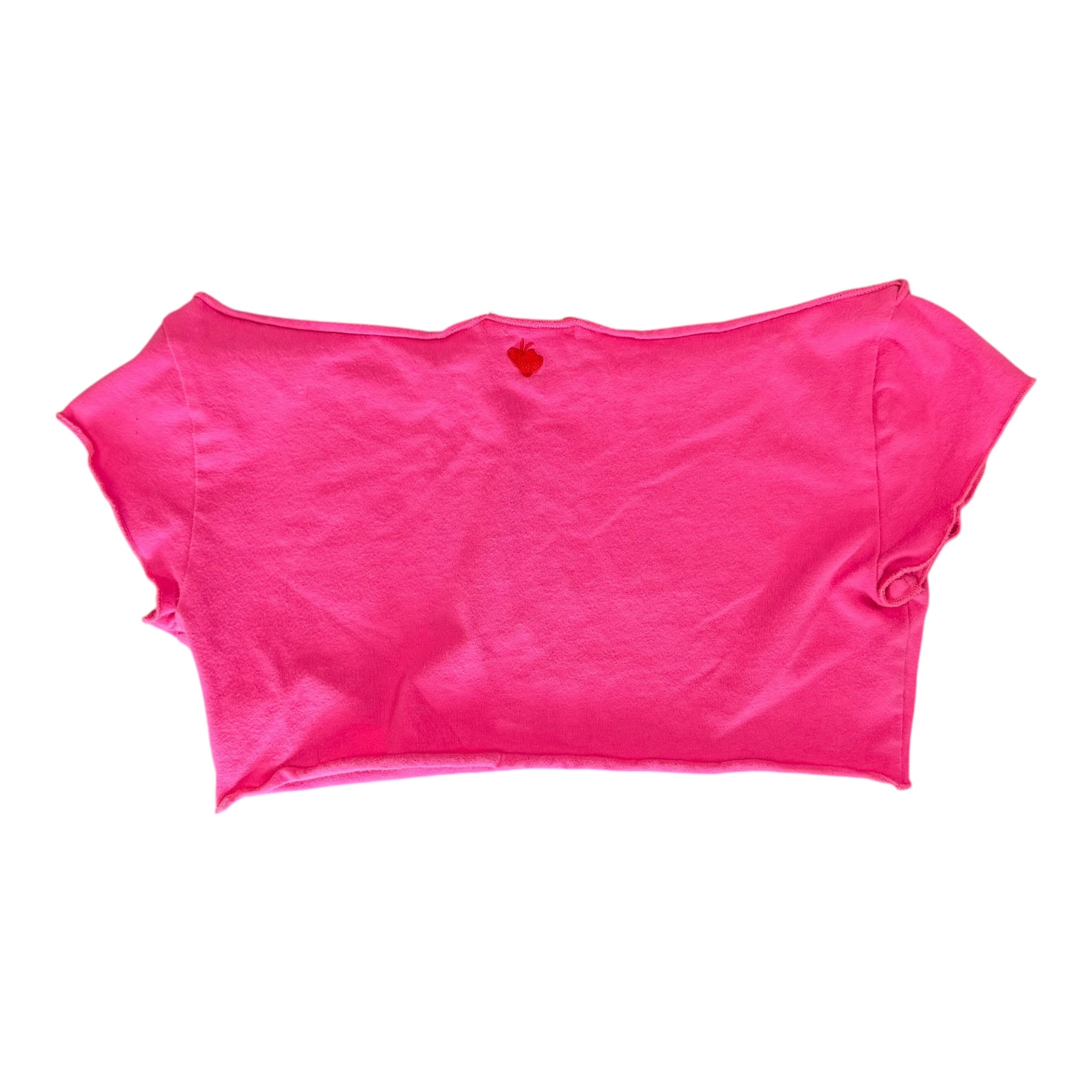 Pink Apple Bottoms Crop Tee