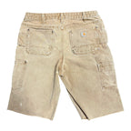 Vintage Carhartt khaki Double Knee Shorts(6)
