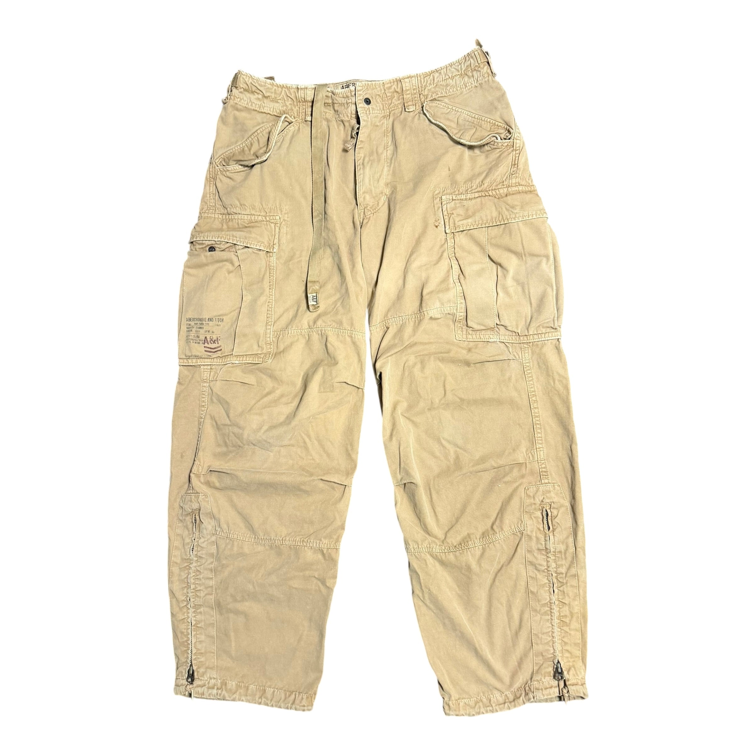 Abercrombie & Fitch Khaki Cargo
