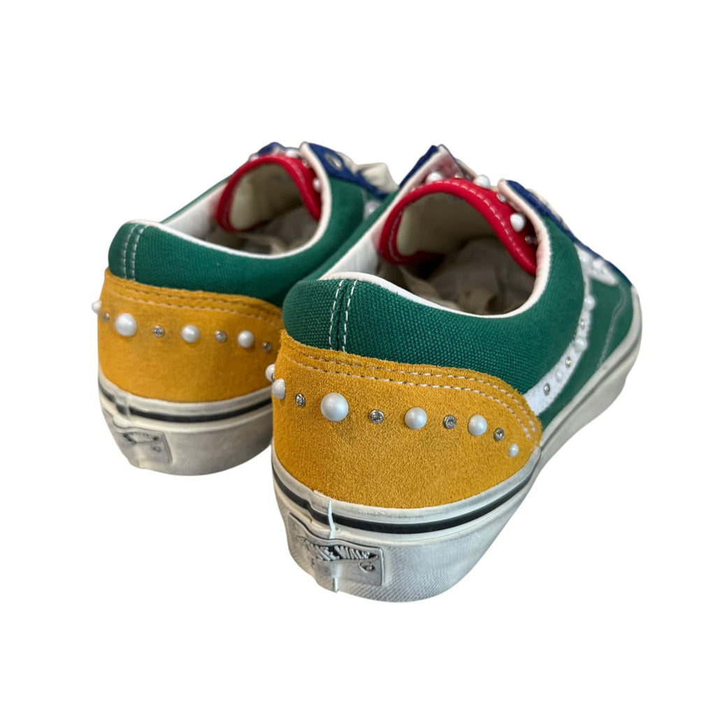 Brand New Multi Color Pearlized Vans