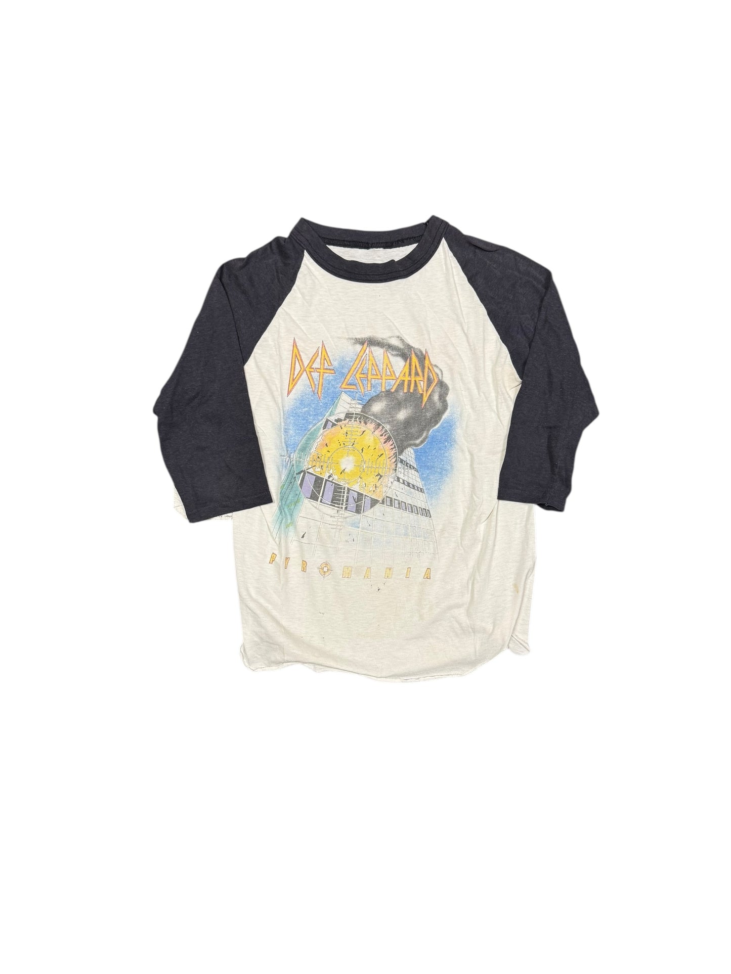 1983 Tour Def Leopard Raglan Shirt