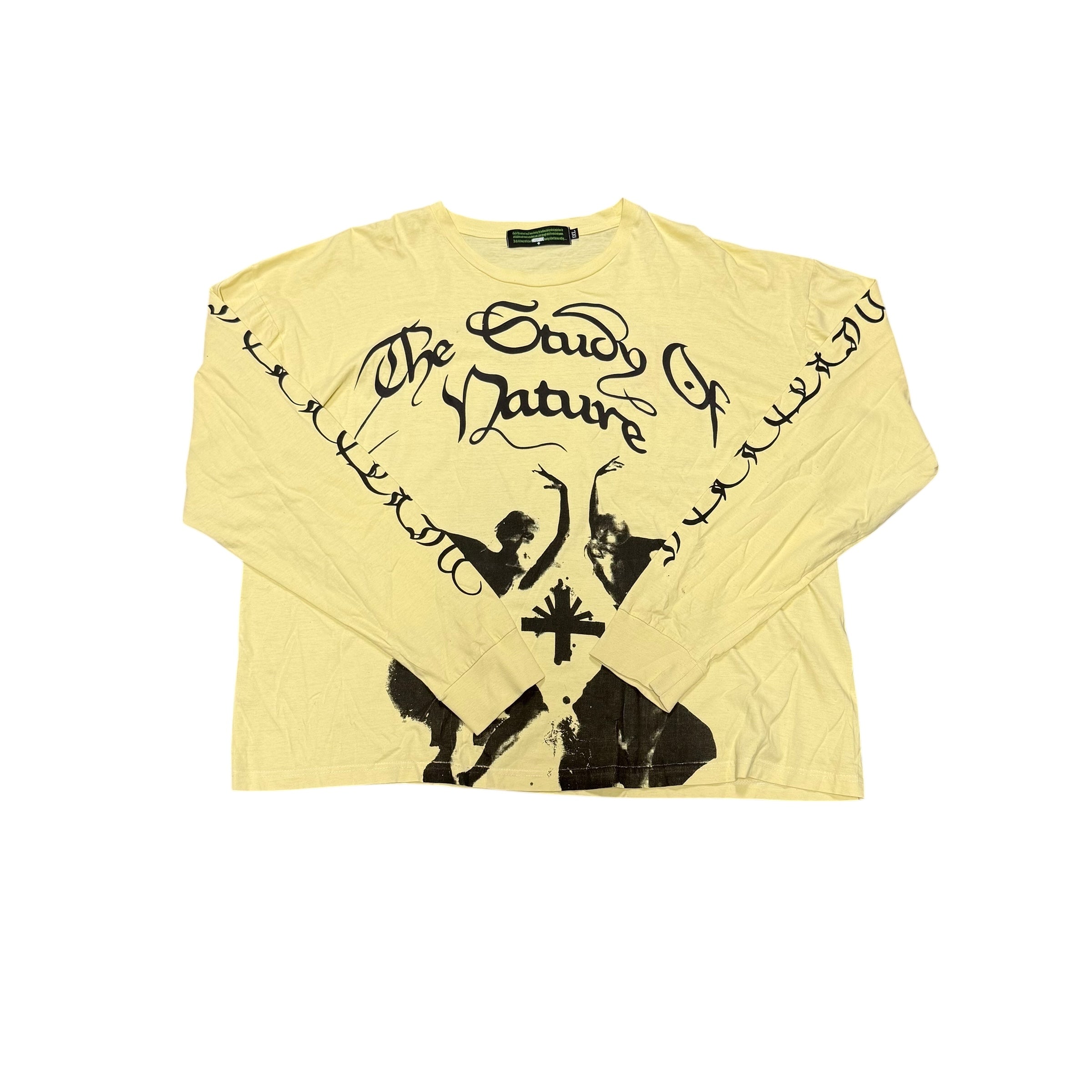 Vertabrae Yellow cotton long-sleeve Tee