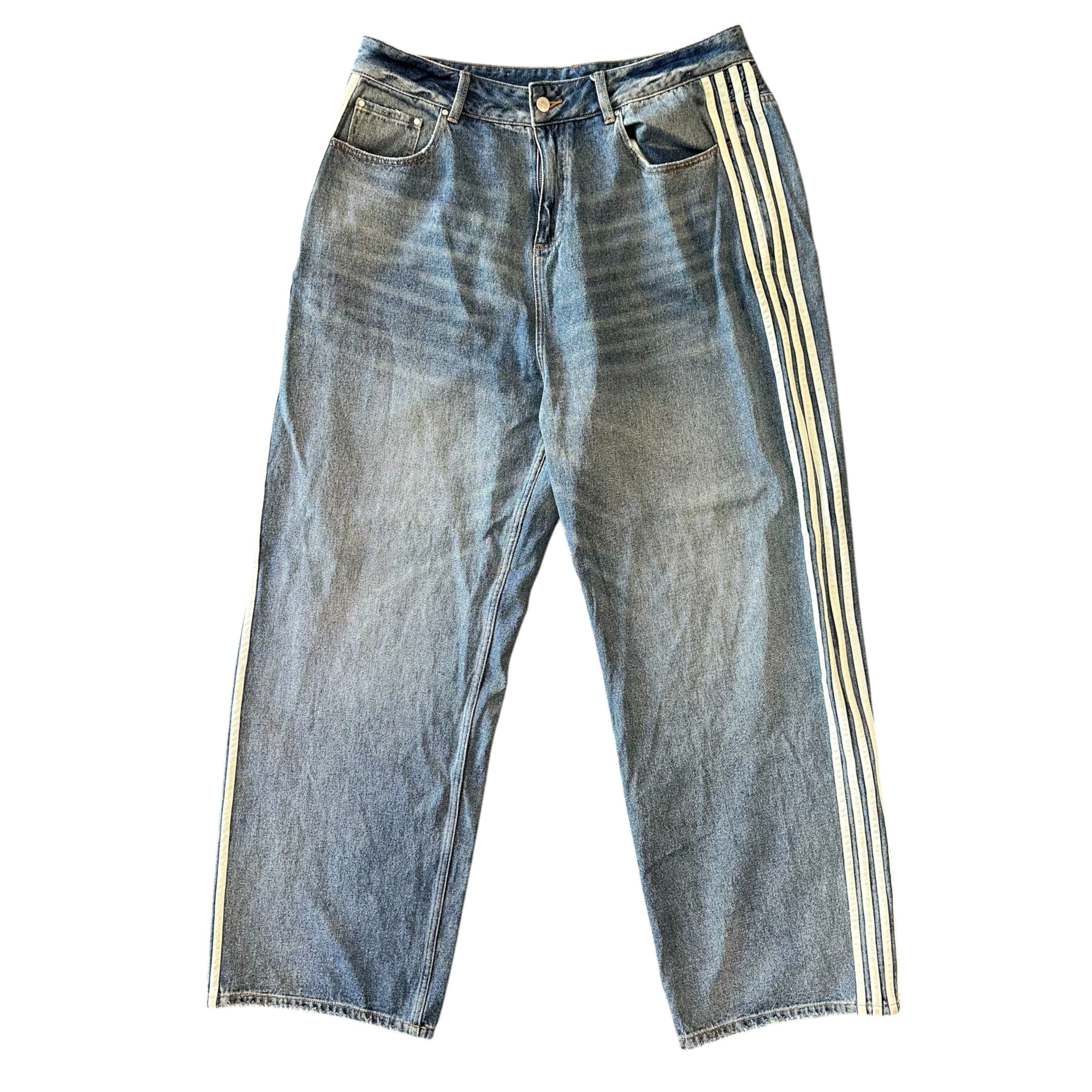 GV Gallery Baggy Striped Jeans