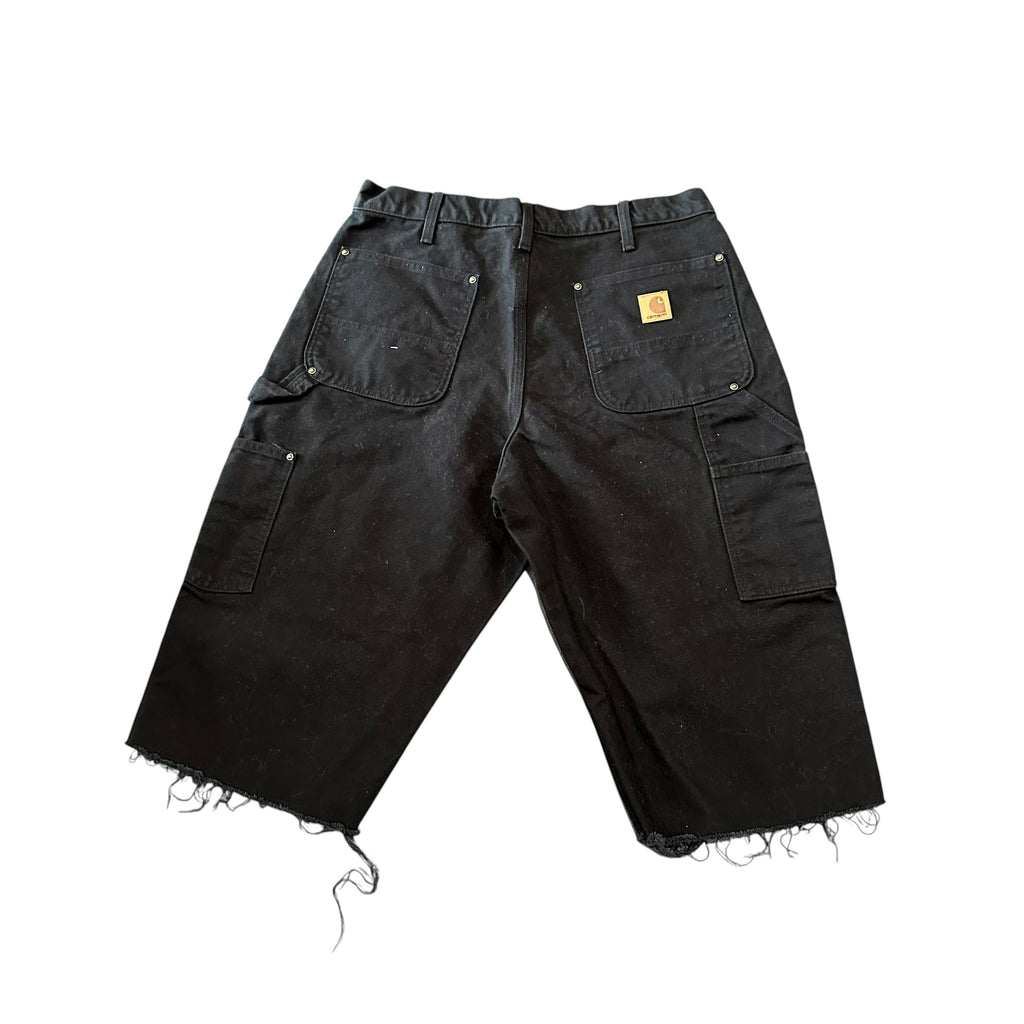 Black Carhartt Double Knee Shorts(Size 34)