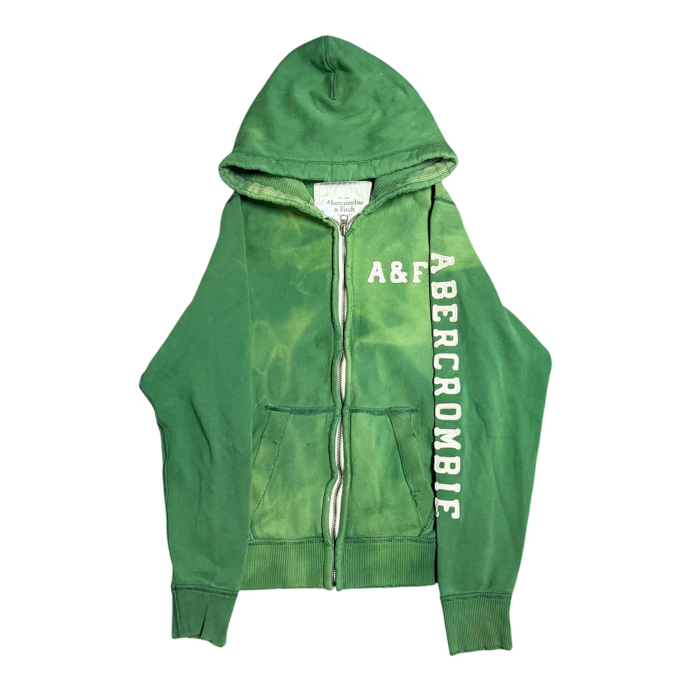 Abercrombie & Fitch Faded Green Jacket