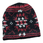 BRAND NEW Supreme Studded Fair Isle Beanie “Black/Red