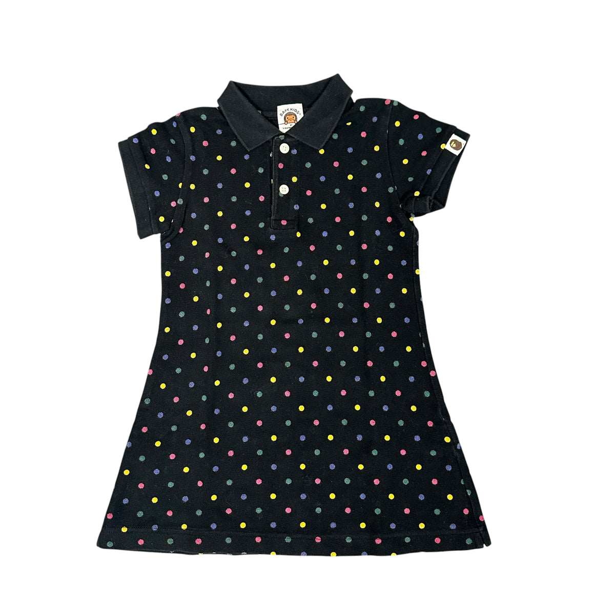kids Bape polkadot Polo Dress