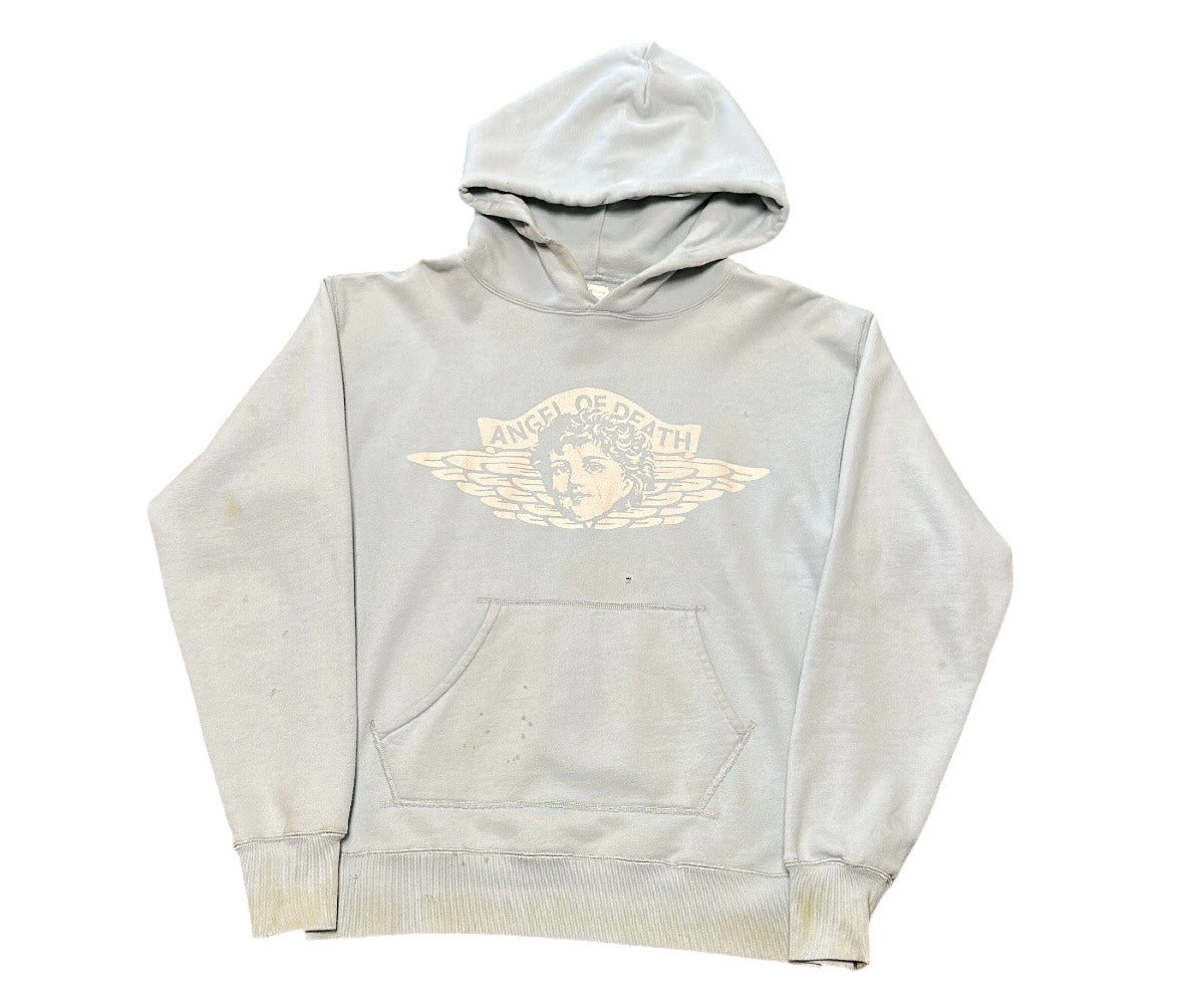 Saint Michael Angel Of Death Blue Hoodie