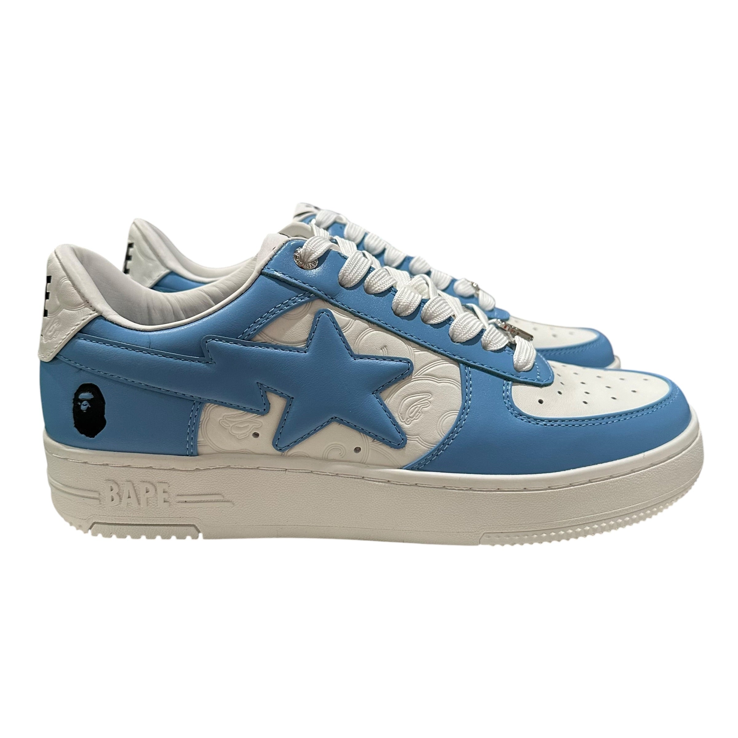 NEW Bape Sta Blue/White Sneakers