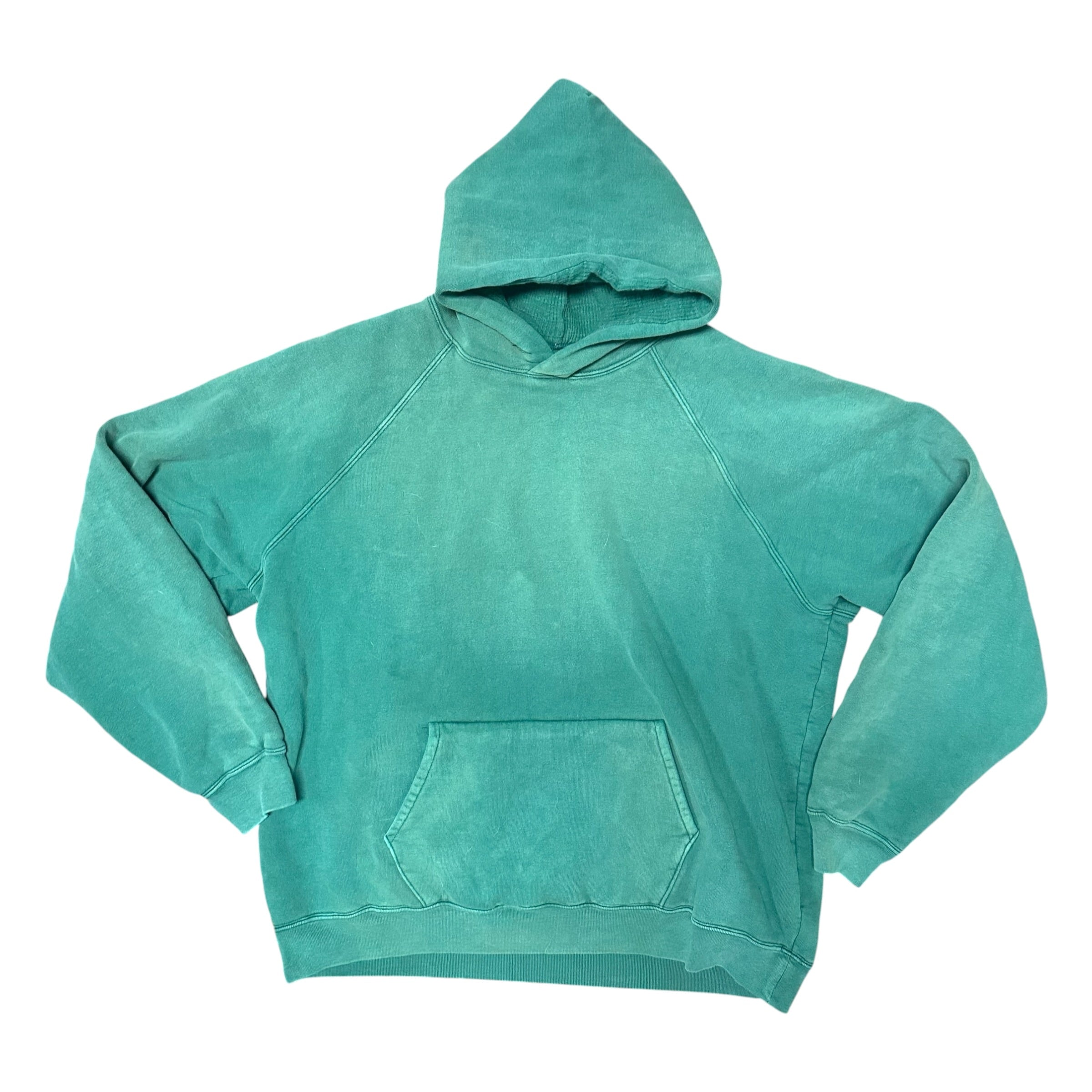 Vintage Blank Green Hoodie