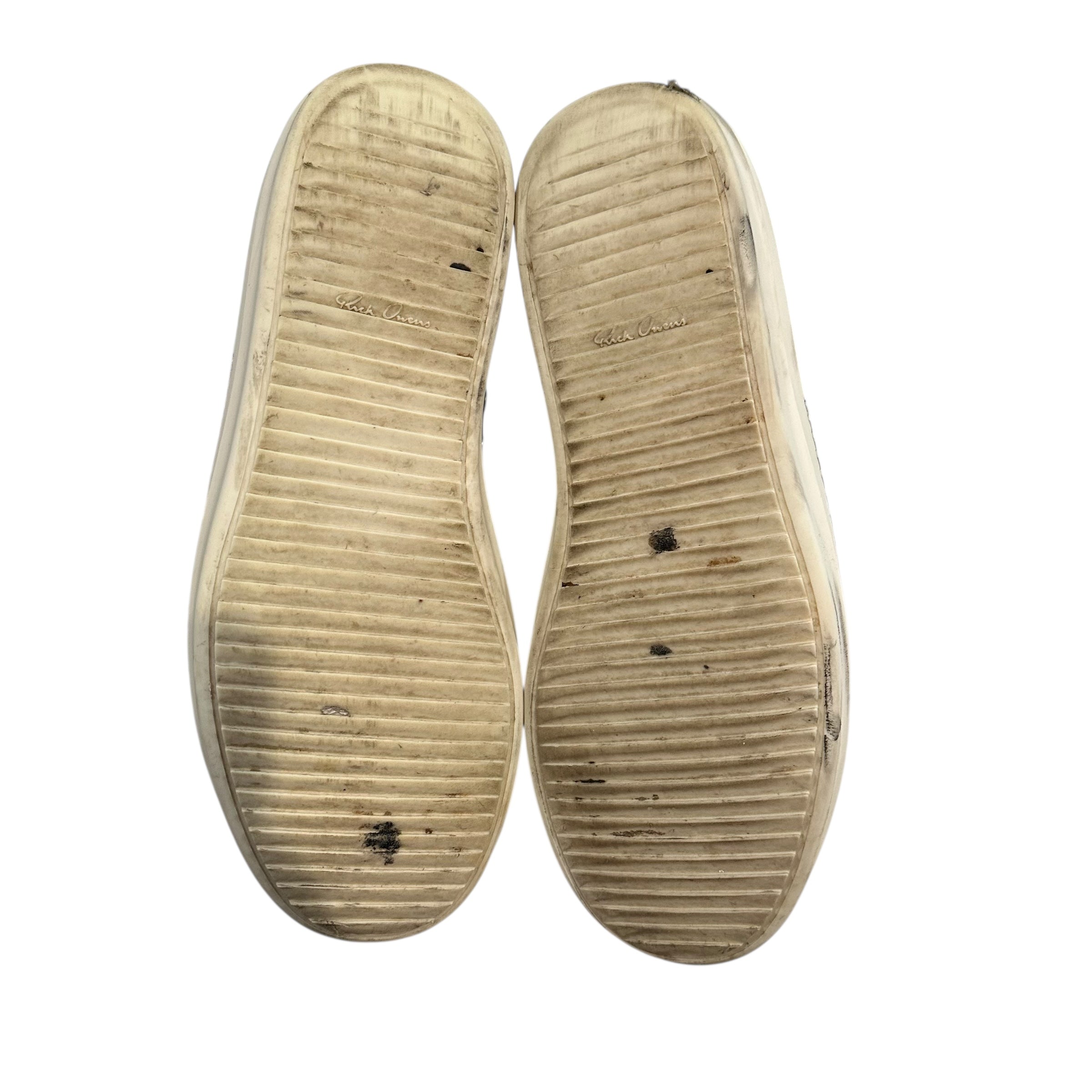 Rick Owens Green Ramone High Sneakers