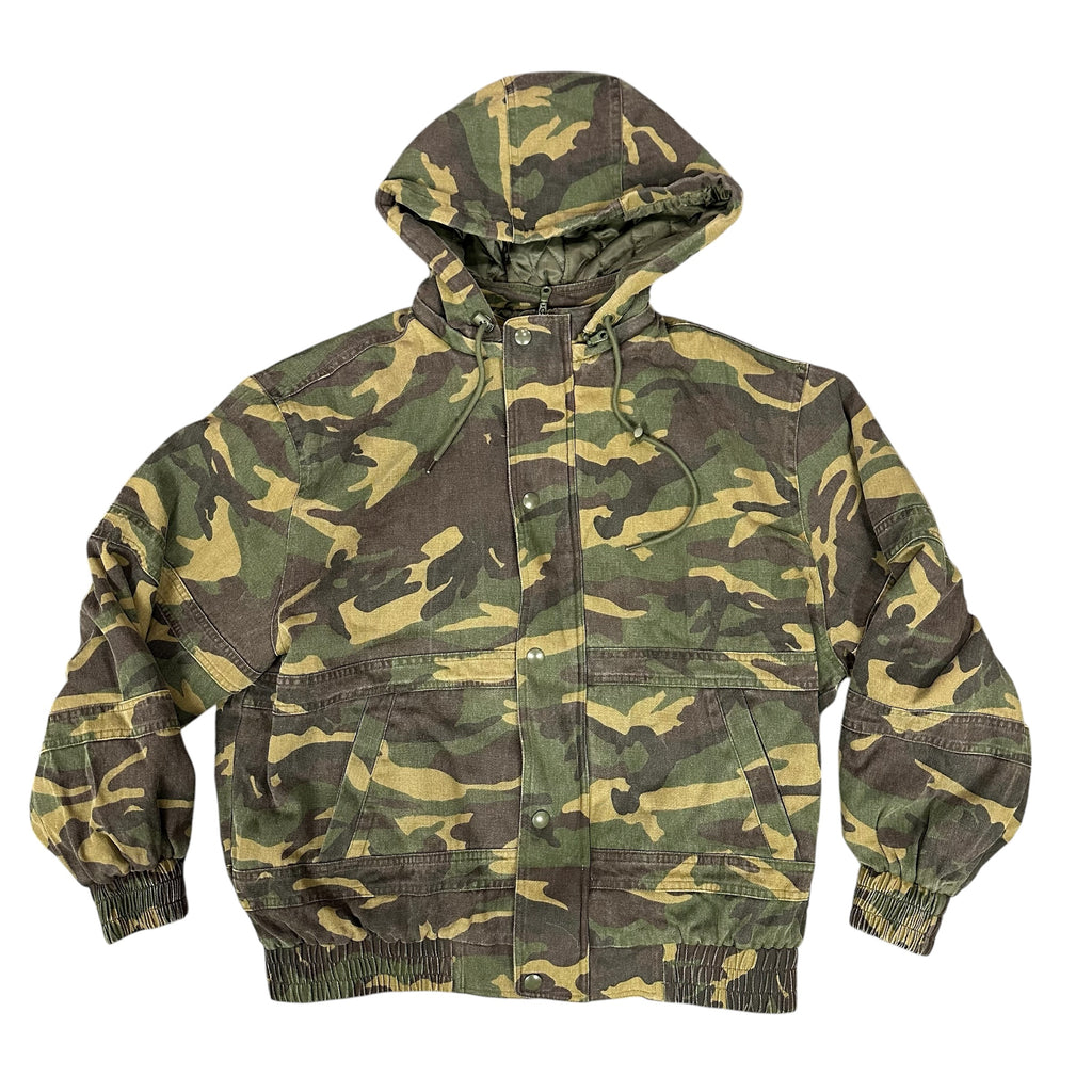 Hidden Seasons Camouflage Bomber Jacket