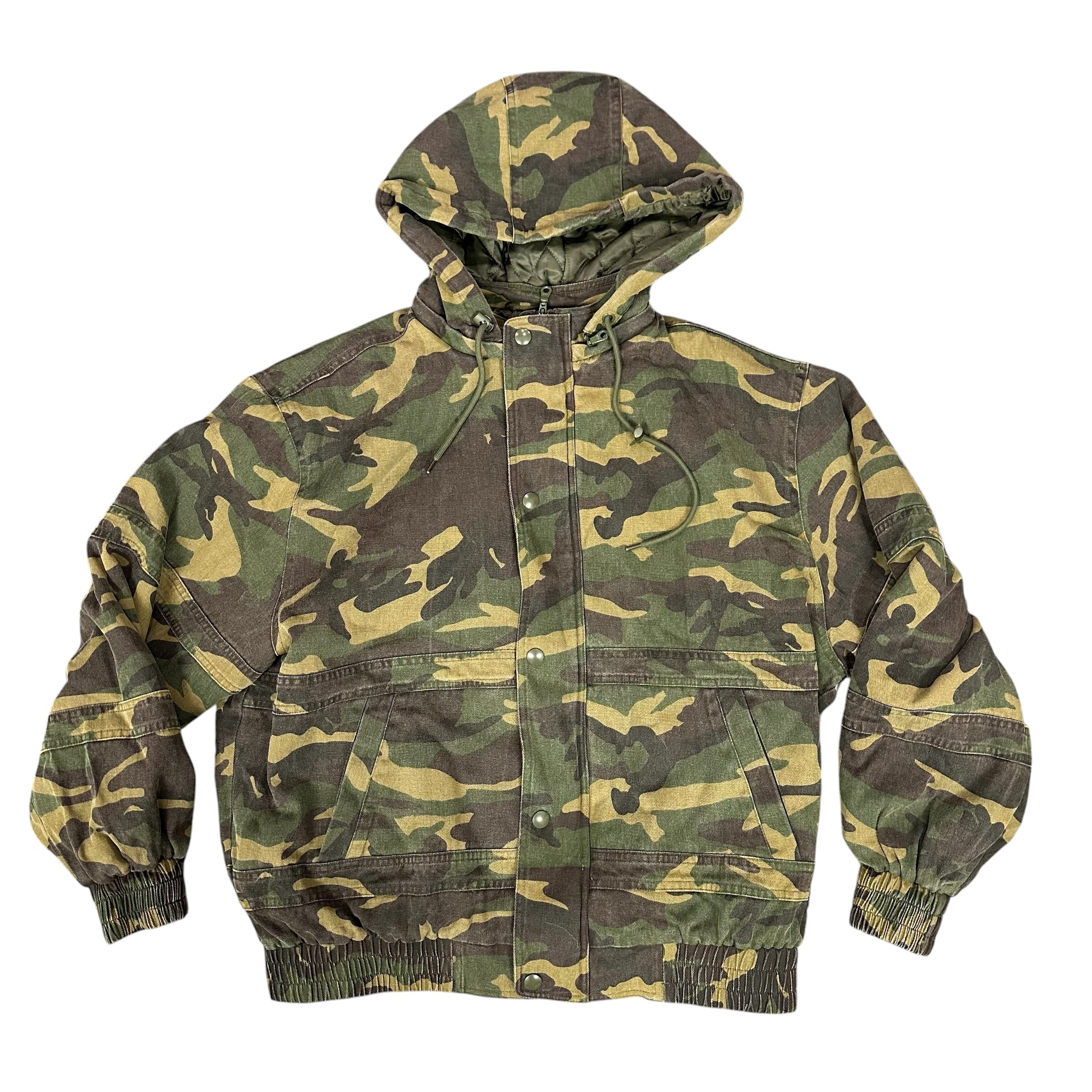 Hidden Seasons Camouflage Bomber Jacket