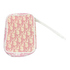 Christian Dior Trotter Pouch Pochette Pink.