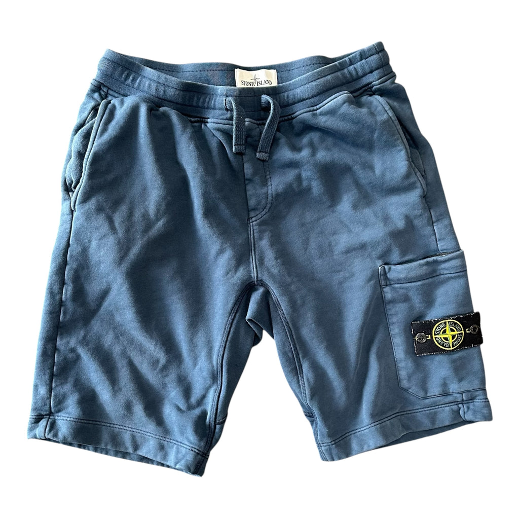 Stone Island Navy Sweatshorts