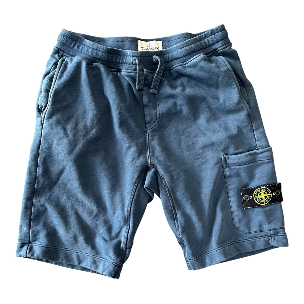 Stone Island Navy Sweatshorts