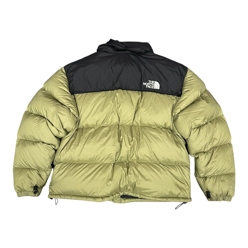 North Face Olive/Black Puffer Jacket
