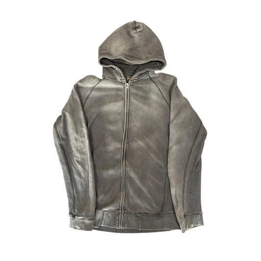 Gray Diesel Zip Up Hoodie