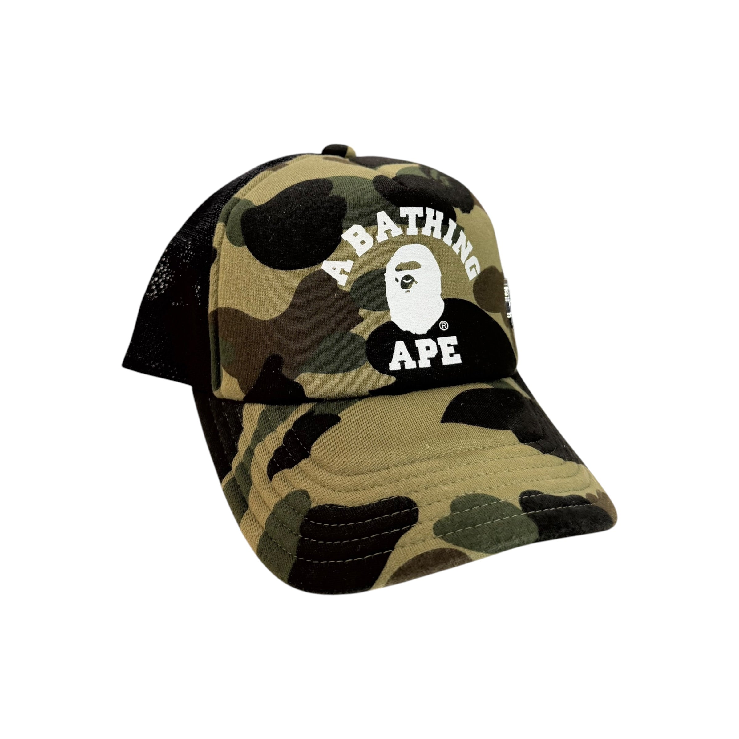BAPE 1st Camo Trucker Hat